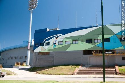 Estadio Centenario renewed art - Department of Montevideo - URUGUAY. Photo #40743