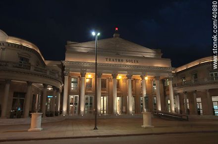 Teatro Solís - Departamento de Montevideo - URUGUAY. Foto No. 40880
