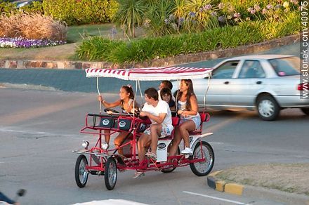 Quad stroller - Punta del Este and its near resorts - URUGUAY. Photo #40975