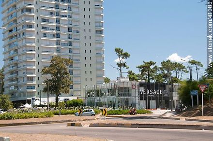 Versace store at Pedragosa Sierra and Roosevelt Avenues - Punta del Este and its near resorts - URUGUAY. Photo #41380