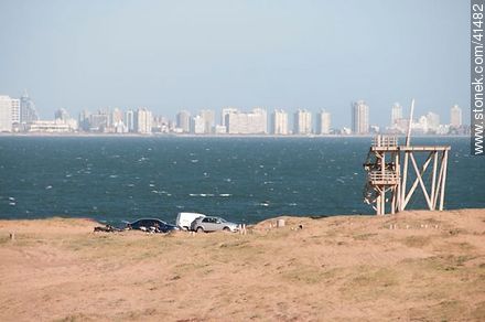 Viewpoint on the bay of Punta del Este - Punta del Este and its near resorts - URUGUAY. Photo #41482