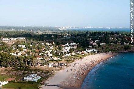 Playa Solanas de Portezuelo. - Punta del Este y balnearios cercanos - URUGUAY. Foto No. 41695