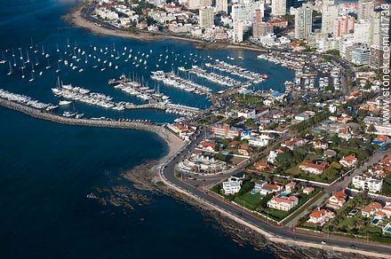 Peninsula and port of Punta del Este - Punta del Este and its near resorts - URUGUAY. Photo #41738