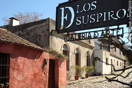 Calle De los Suspiros - Departamento de Colonia - URUGUAY. Foto No. 42006