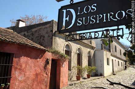 Calle De los Suspiros - Departamento de Colonia - URUGUAY. Foto No. 42003