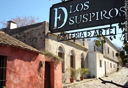 Calle De los Suspiros - Departamento de Colonia - URUGUAY. Foto No. 42002