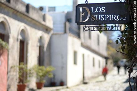 Calle De los Suspiros - Departamento de Colonia - URUGUAY. Foto No. 41998
