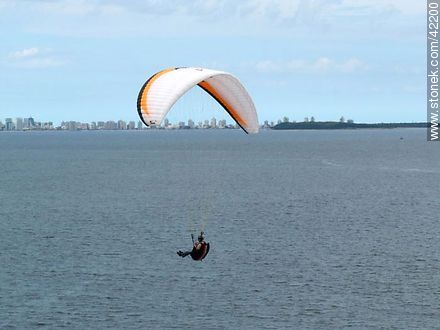 Paragliding in Punta Ballena - Punta del Este and its near resorts - URUGUAY. Photo #42200