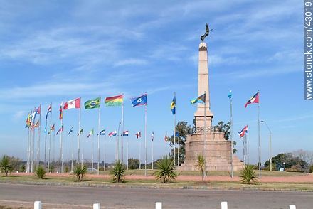 Obelisk of Las Piedras - Department of Canelones - URUGUAY. Photo #43019