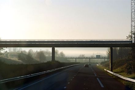 Autopista A10 L'Aquitaine al sur - Aquitania - FRANCIA. Foto No. 43245