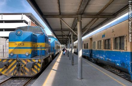 Antel station platform. - Department of Montevideo - URUGUAY. Photo #44918