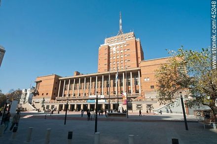 Palacio Municipal. Sede de la Intendencia Municipal de Montevideo. - Departamento de Montevideo - URUGUAY. Foto No. 45248