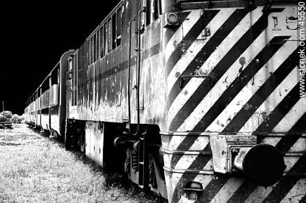 Florida train station. Diesel locomotive. -  - MORE IMAGES. Photo #45550