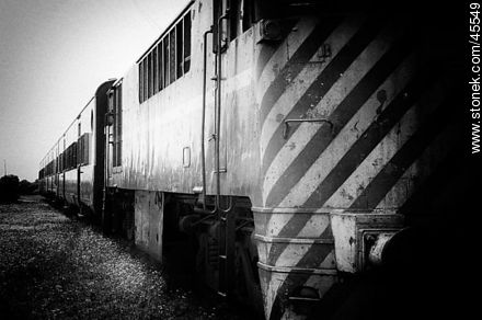Florida train station. Diesel locomotive. -  - MORE IMAGES. Photo #45549