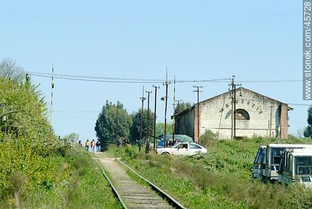 Railway in Pando - Department of Canelones - URUGUAY. Photo #45728