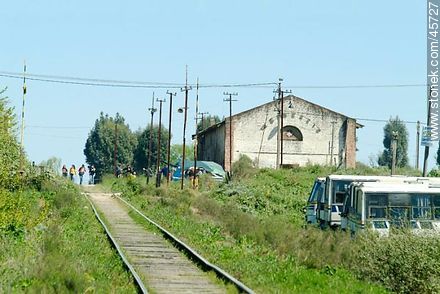 Railway in Pando - Department of Canelones - URUGUAY. Photo #45727