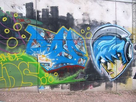 Grafiti de Montevideo - Departamento de Montevideo - URUGUAY. Foto No. 45978