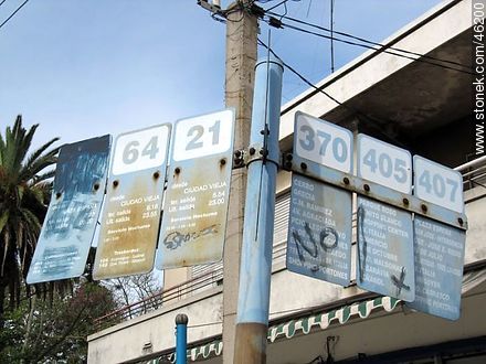 Letreros en abandono -  - URUGUAY. Foto No. 46200