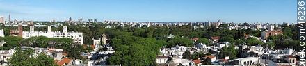 Panoramic view of Montevideo from Tres Cruces - Department of Montevideo - URUGUAY. Photo #46236