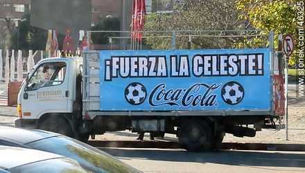 Fuerza la Celeste por Coca-Cola -  - URUGUAY. Photo #46325