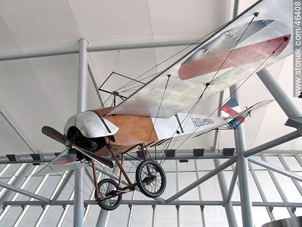 Muestra del Museo Aeronáutico Cesáreo L. Berisso. Castaibert (1916). Raid a Mendoza. - Departamento de Canelones - URUGUAY. Foto No. 46408