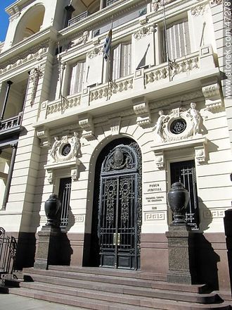 Palacio Francisco Piria. Building of the Supreme Court. - Department of Montevideo - URUGUAY. Photo #47278