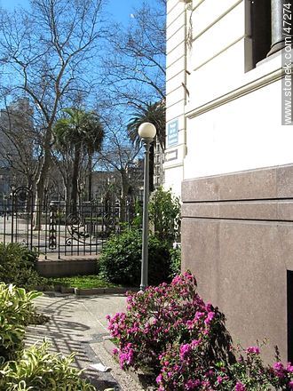 Palacio Francisco Piria. Edificio de la Suprema Corte de Justicia. Pasaje de los Derechos Humanos. - Departamento de Montevideo - URUGUAY. Foto No. 47274