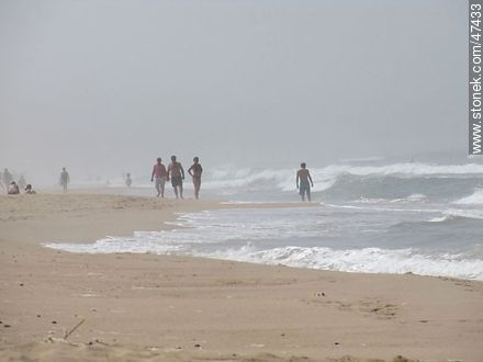 Niebla en Playa San Francisco - Departamento de Maldonado - URUGUAY. Foto No. 47433
