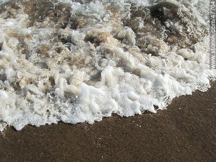 Foam in the shore - Department of Maldonado - URUGUAY. Photo #47704