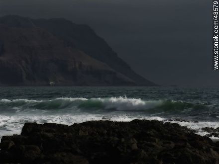 Pacific Ocean Coast sinister atmosphere. -  - MORE IMAGES. Photo #48579