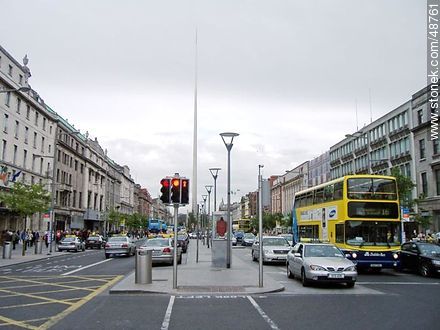 O'Connell Street - Ireland - BRITISH ISLANDS. Photo #48761