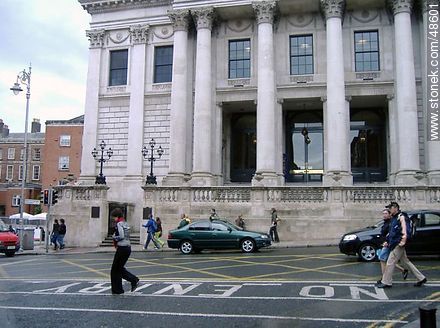 City Hall of Dublin - Ireland - BRITISH ISLANDS. Photo #48601