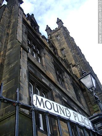 New College, The University of Edinburgh at Mound Place. - Scotland - BRITISH ISLANDS. Photo #49132
