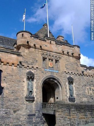 The Edinburgh Castle - Scotland - BRITISH ISLANDS. Photo #49122
