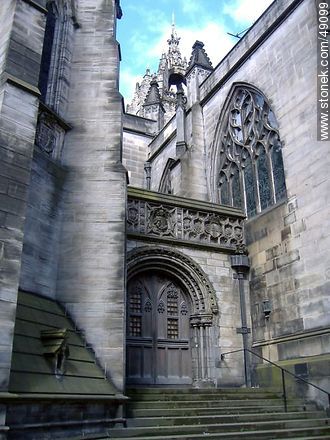 St Giles Cathedral of Edinburgh - Scotland - BRITISH ISLANDS. Photo #49099