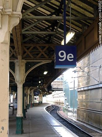 Estación de tren de Edimburgo. - Escocia - ISLAS BRITÁNICAS. Foto No. 49062