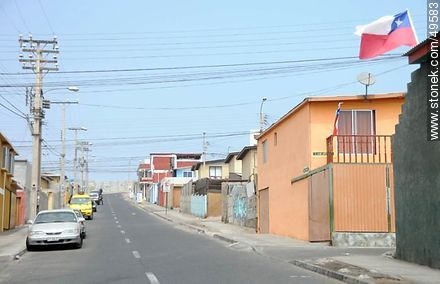 Calle Carlos Marcos y San Javier en los suburbios al sur de Arica. Mirador del Pacífico. - Chile - Otros AMÉRICA del SUR. Foto No. 49583