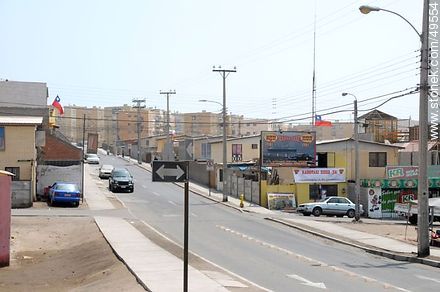 Avenida San Ignacio de Loyola (Camino a las pesqueras).  Mirador del Pacífico neighborhood. - Chile - Others in SOUTH AMERICA. Photo #49554