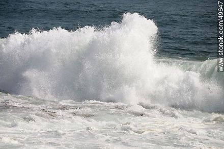 Magníficas olas del Océano Pacífico. - Chile - Otros AMÉRICA del SUR. Foto No. 49647