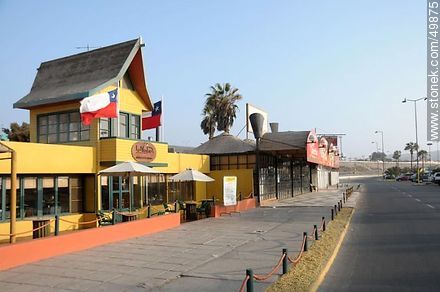 Restaurants on the waterfront Ingeniero Raúl Pey - Chile - Others in SOUTH AMERICA. Photo #49875