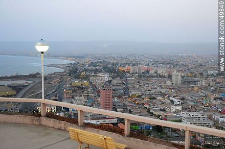 View of Arica from the Morro of Arica - Chile - Others in SOUTH AMERICA. Photo #49849