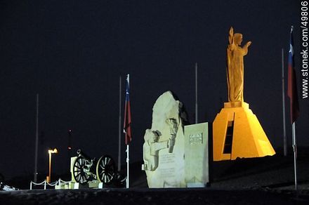 Cristo de la Concordia. Monumento al Soldado Desconocido. - Chile - Otros AMÉRICA del SUR. Foto No. 49806