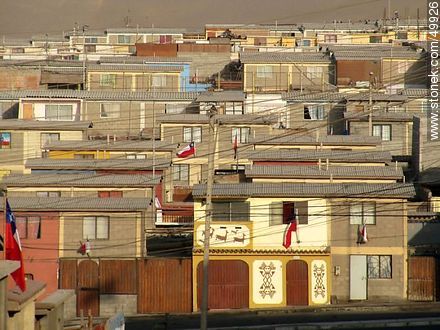 Homogeneity of the houses of the population of Guañacagua - Chile - Others in SOUTH AMERICA. Photo #49926