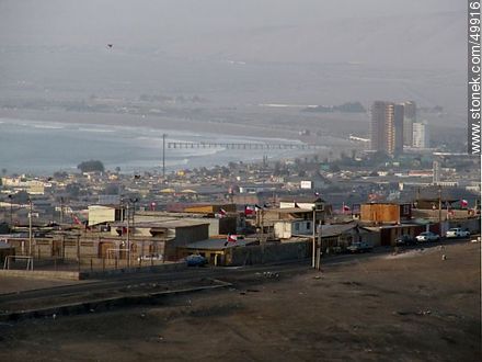 View of Arica from the northwest. - Chile - Others in SOUTH AMERICA. Photo #49916