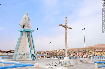Cruz del Cerro de la Cruz. Virgen de las Peñas. - Chile - Otros AMÉRICA del SUR. Foto No. 50059
