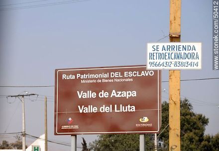 Ruta Patrimonial Del Esclavo. Valle de Azapa. - Chile - Otros AMÉRICA del SUR. Foto No. 50412