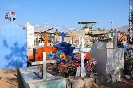 San Miguel de Azapa Cemetery. - Chile - Others in SOUTH AMERICA. Photo #50318