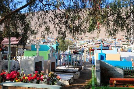 Cementerio de San Miguel de Azapa. - Chile - Otros AMÉRICA del SUR. Foto No. 50257