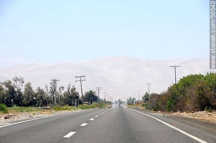 Route 11 in the valley of Lluta - Chile - Others in SOUTH AMERICA. Photo #50542