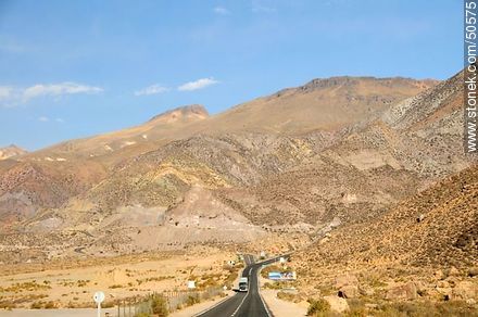 Ruta 11 hacia Putre - Chile - Otros AMÉRICA del SUR. Foto No. 50575